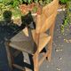 Suite of 6 mulched chairs from the 50s /60s. seat height 44 cm