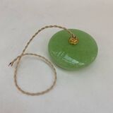 Green Clichy glass pendant light