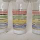 8 water glasses from the 60s