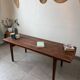 Vintage Scandinavian coffee table in rosewood.
