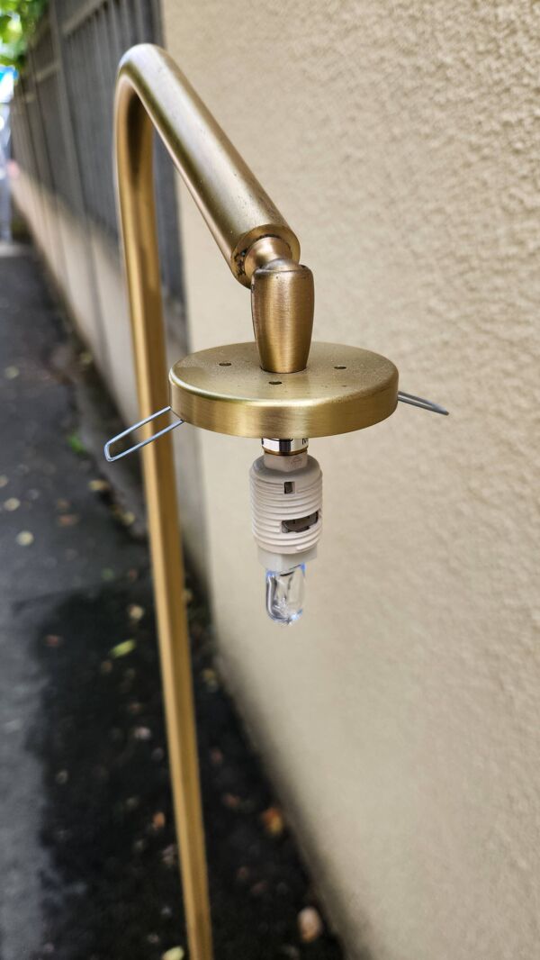 Lampadaire design doré Oscar Floor IOSSS