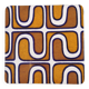 Vintage Formica trivet, psychedelic patterns