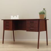Teak desk, Danish design, 1970s, manufactured by A.P. Møbler Svenstrup