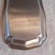 Rectangular scalloped service platter in stainless steel – Jean Couzon Silversmith