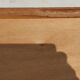 Vintage Golden Blond Oak Chest of drawers Feet Compass 6 Drawers 1 Door 50s