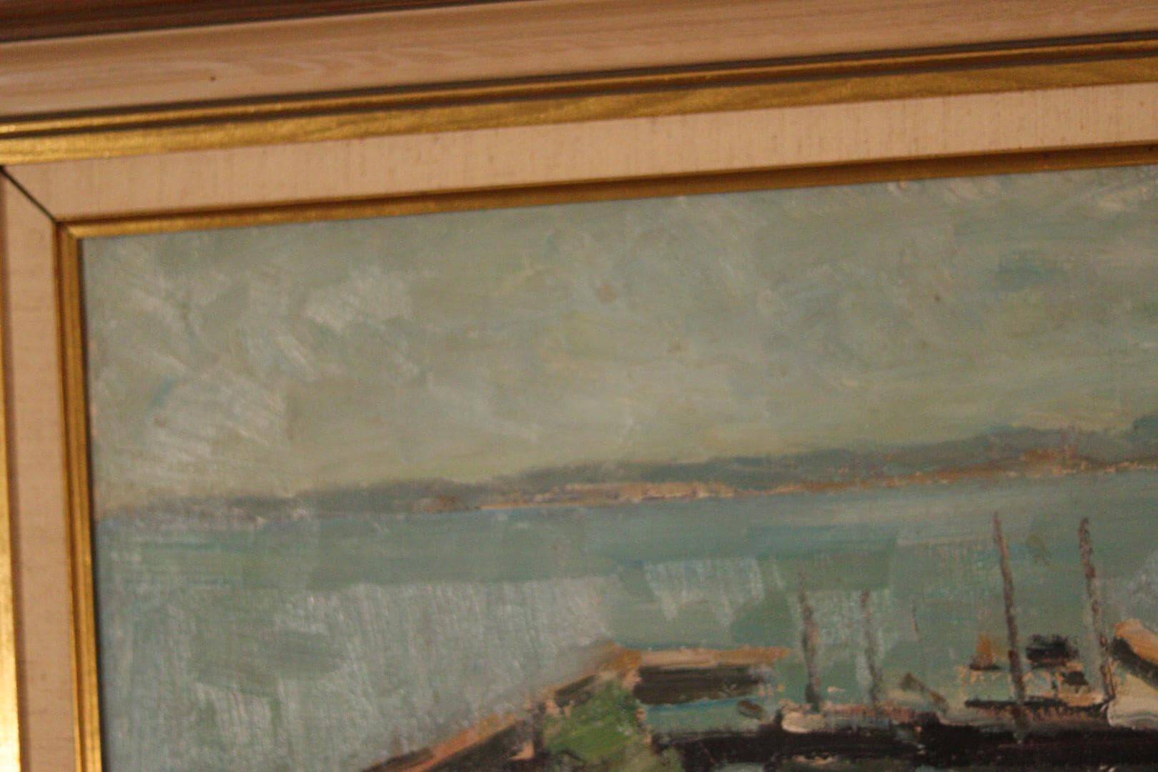 “Coastal Village” by K. Berndström