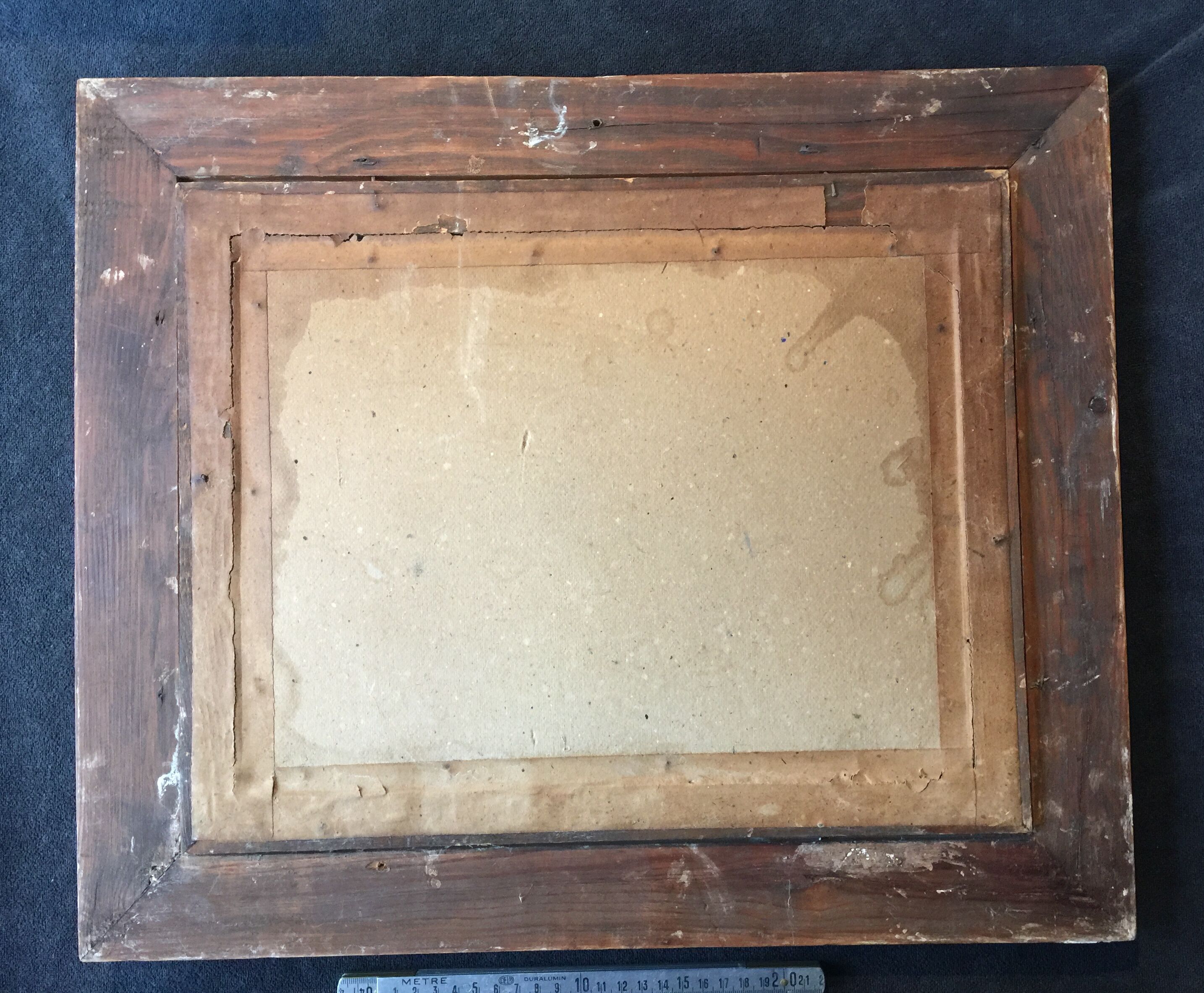 "Provençal Landscape" original watercolor on pencil