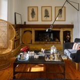 Fauteuil Emmanuelle en rotin