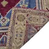 Antique Handmade Wool Oushak Carpet