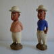 Couple de colons statuettes Africaines