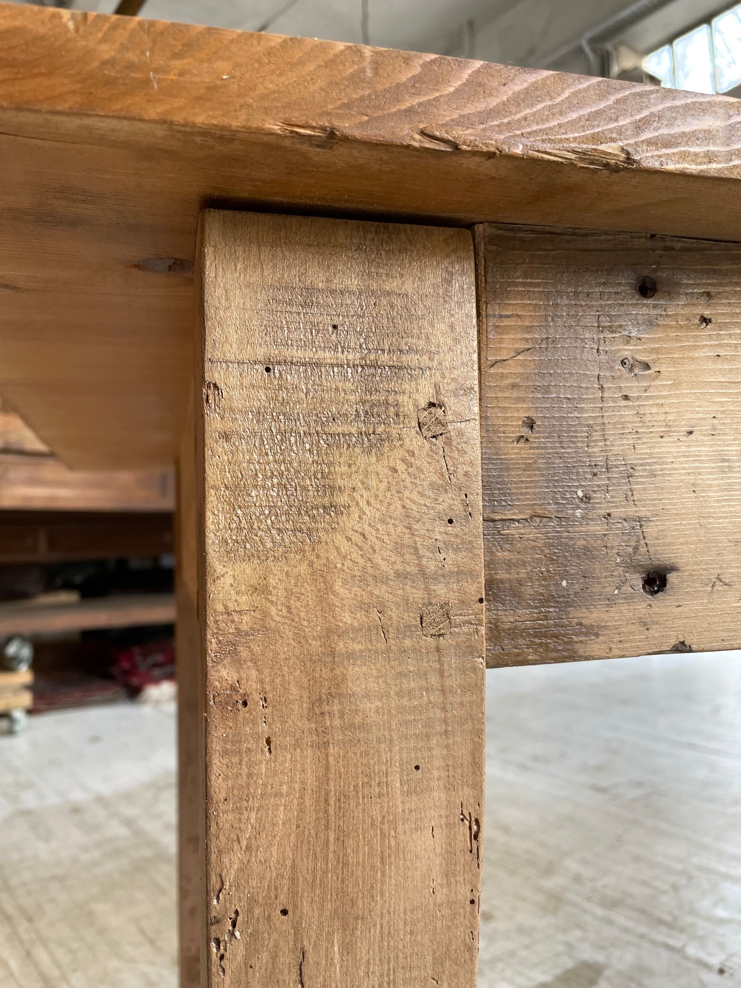 Farmhouse table beech pine XL 4m