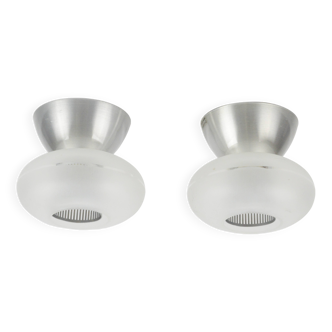 A pair of Belid ceiling lamps, Sweden, 1980s