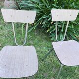 2 Formica chairs from the 50s/60s