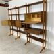 Mid-Century Scandinavian Teak Wall Unit, 1950s