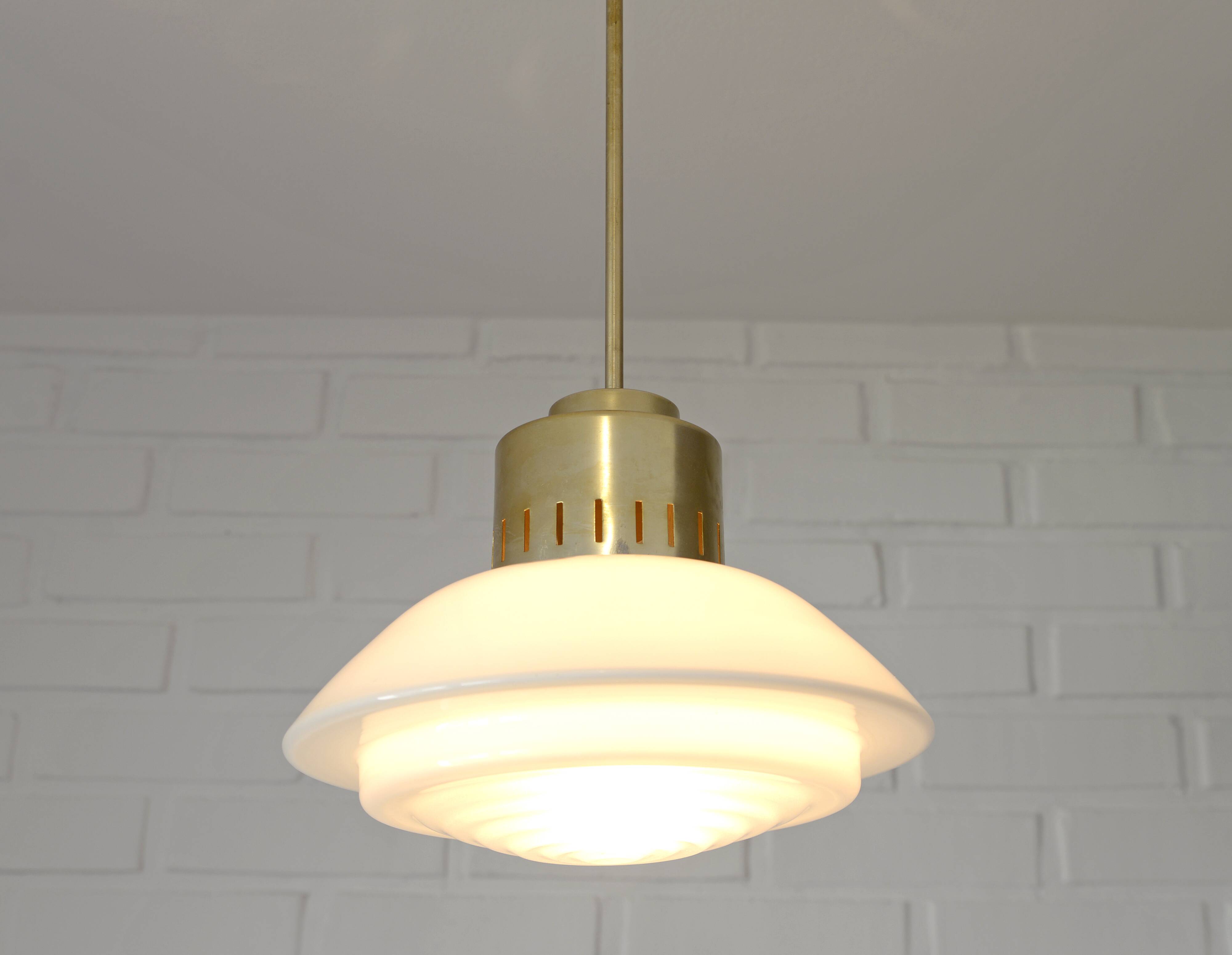 Vintage Scandinavian Pendant Light Minimalist Mid-century modern Chandelier
