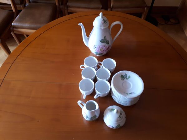 Service thé ou café en porcelaine h&c selb bavaria heinrich