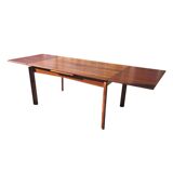 Scandinavian extendable teak table from the 60s