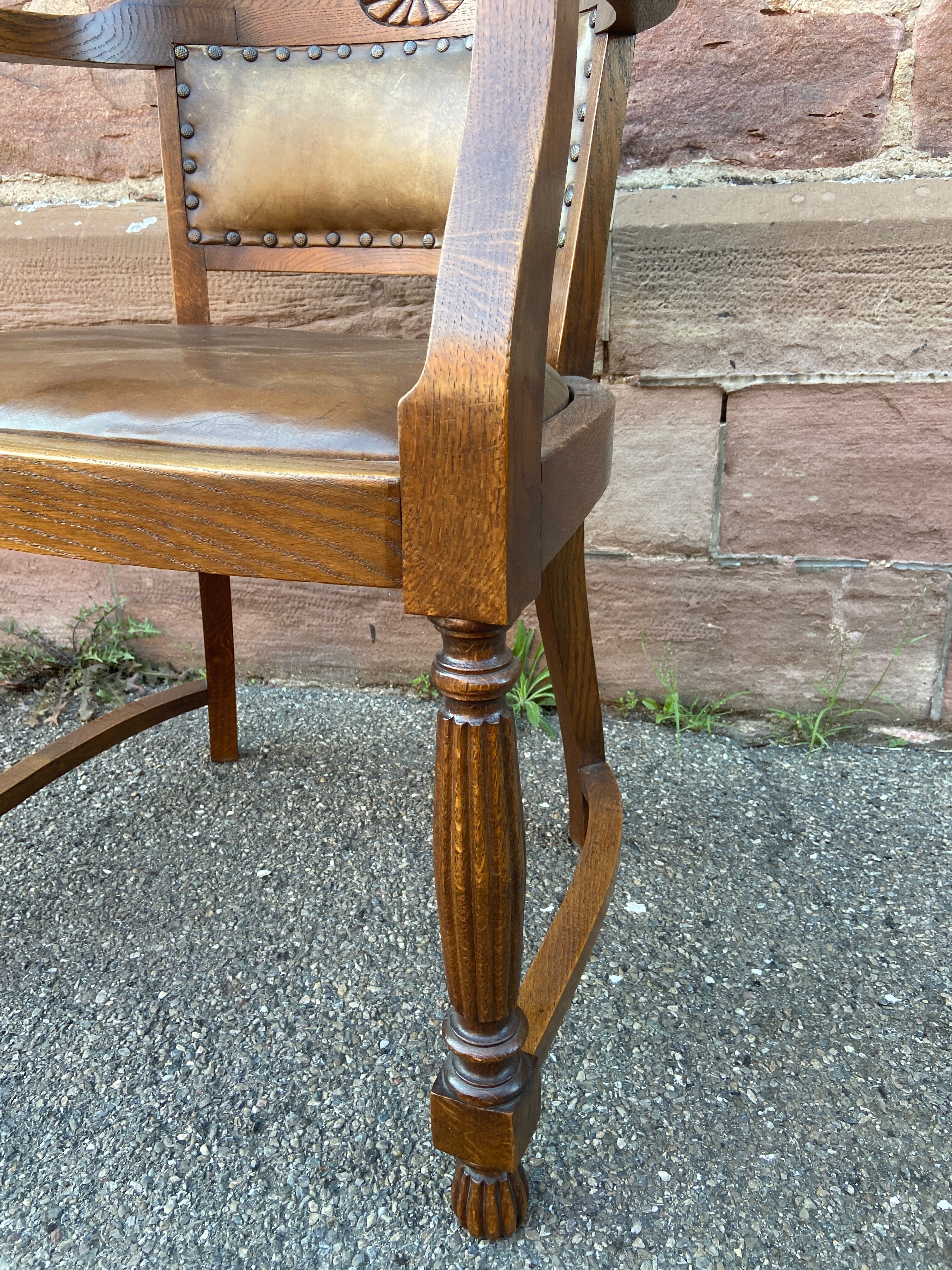 Vintage Art Deco office chair