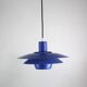 Suspension bleue par Jeka Metaltryk - Modèle Viola type 3013P