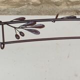 Metal half-moon bed sky