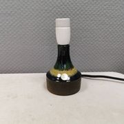Pied de lampe de table en céramique de la marque suédoise Laholms, années 1980