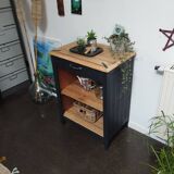 Petit Buffet Vintage-Confiturier Noir
