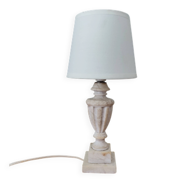 Alabaster table lamp