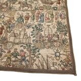 Vintage Rosel Wall Tapestry With Medieval Decor, 1950s