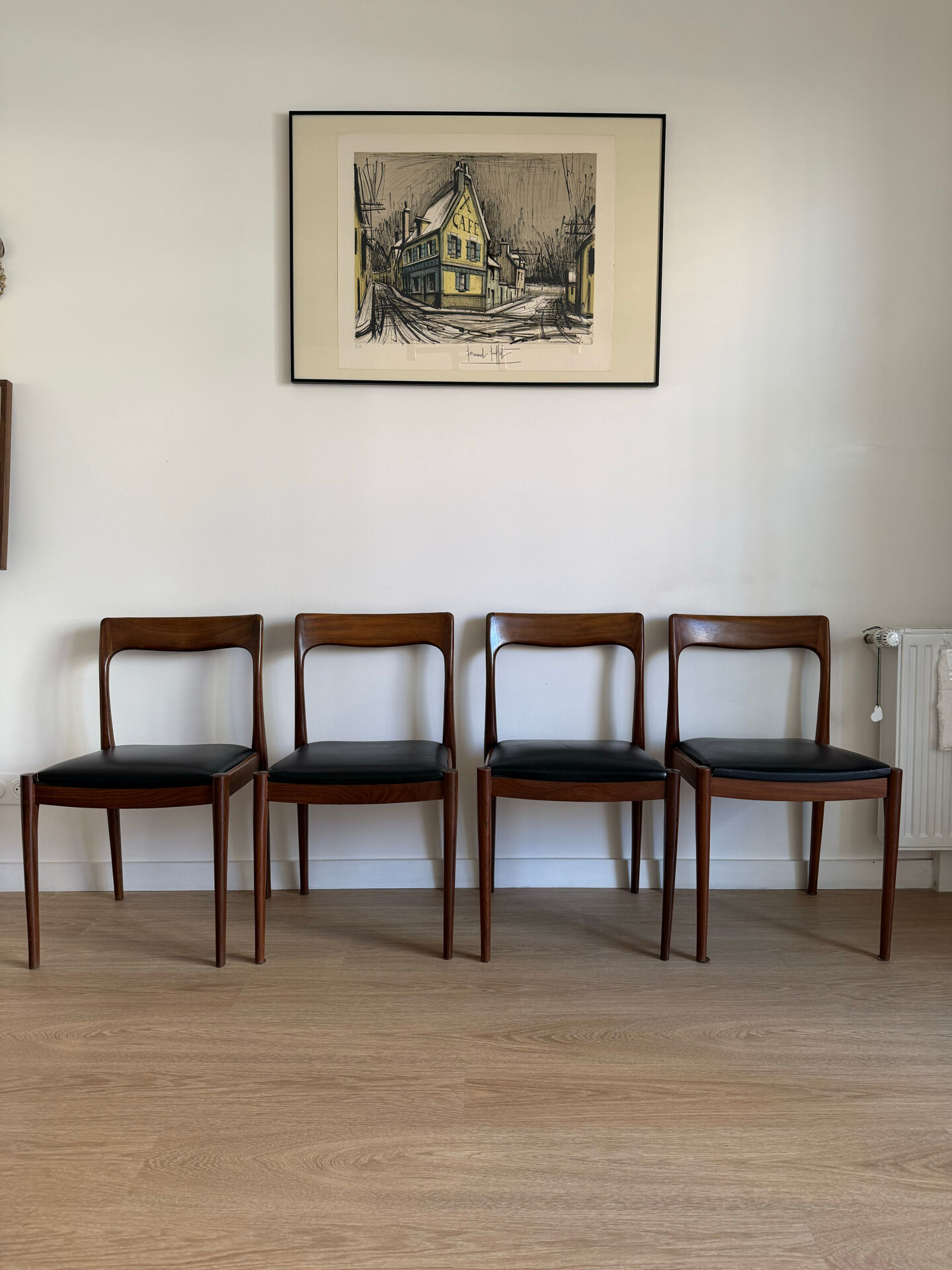 Chaises scandinaves en teck
