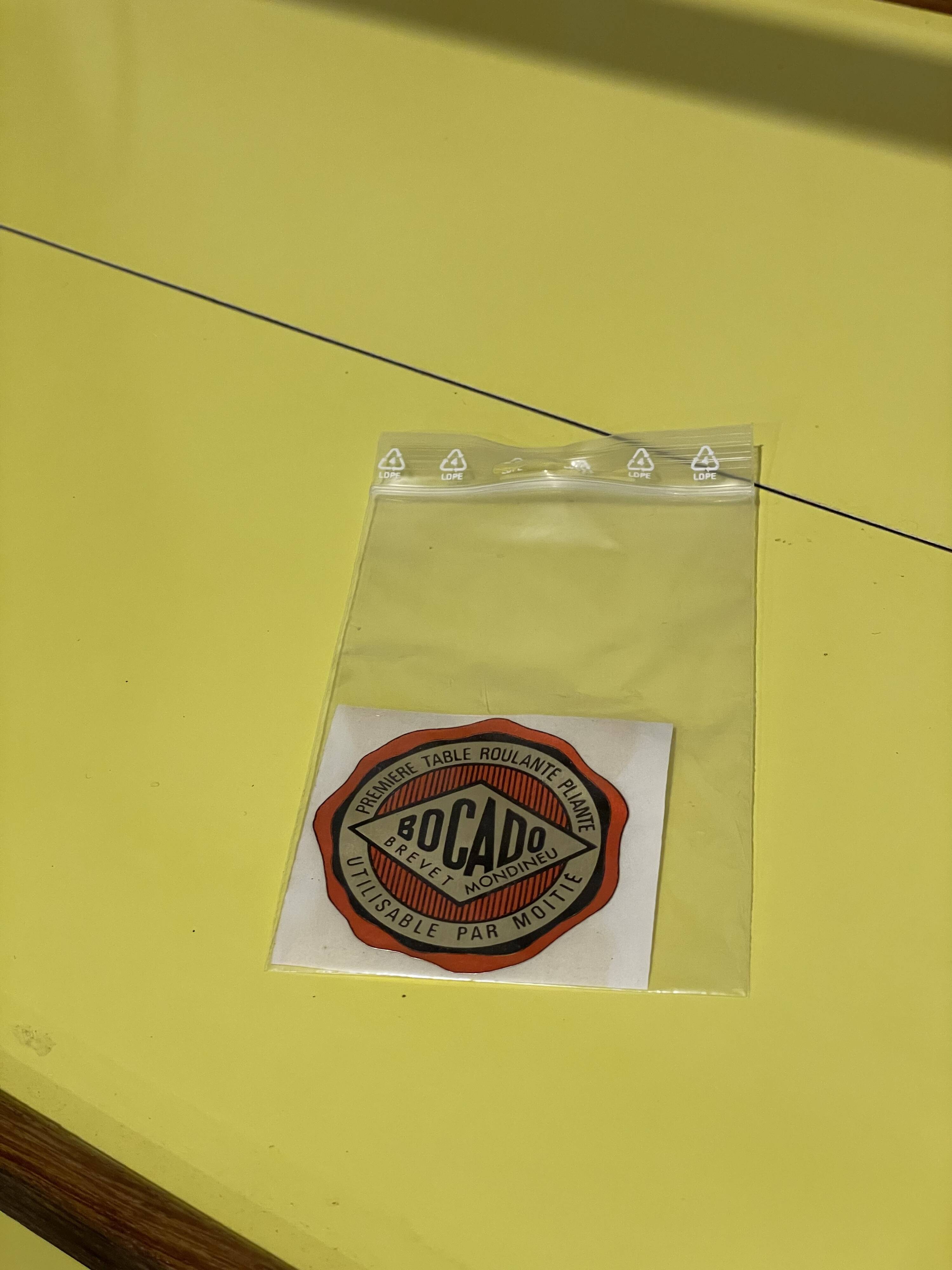 Bocado folding serving cart