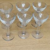 Verres de bistrot