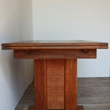Modernist solid oak dining table, 1940