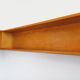 Vintage wooden corner wall shelf from the 60s 70s.