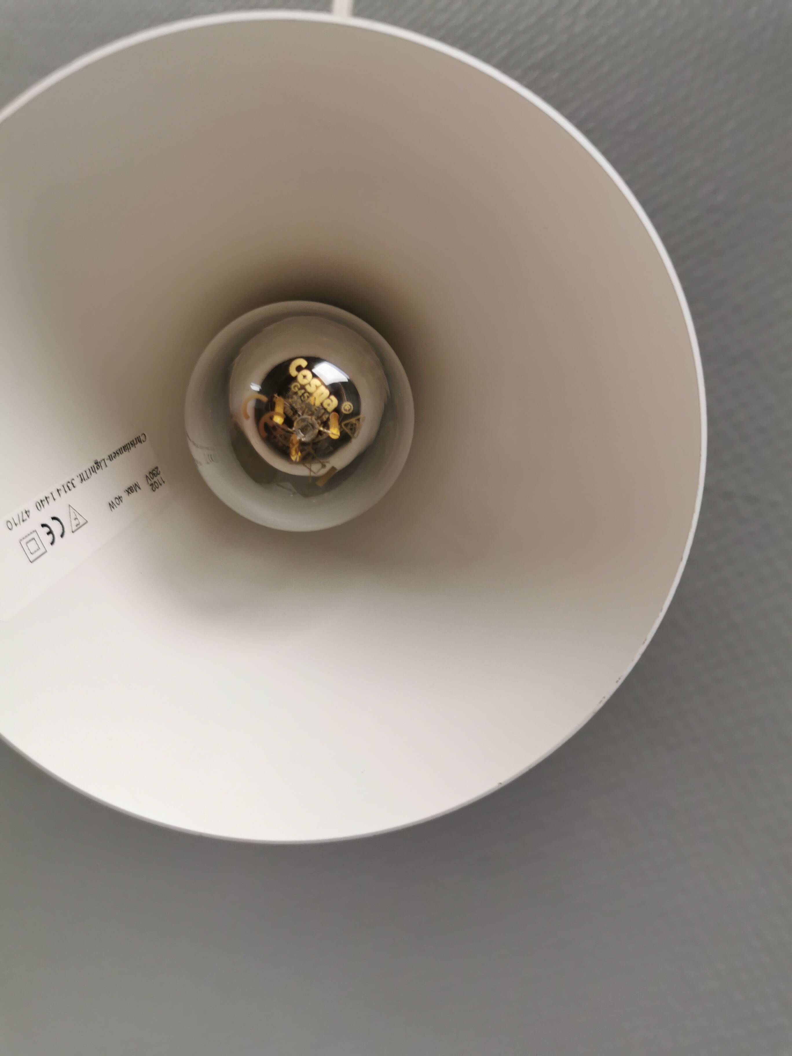 Small design pendant lamp, designed by Asger Bay Christiansen (Asger BC)
