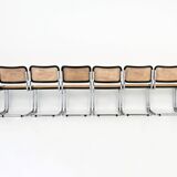 Set of 8 Dining Chairs Style B32 by Marcel Breuer