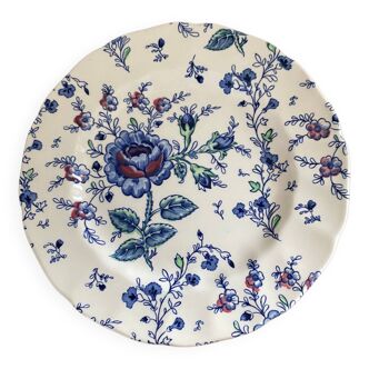 Assiette Johnson Brothers rose Chintz.