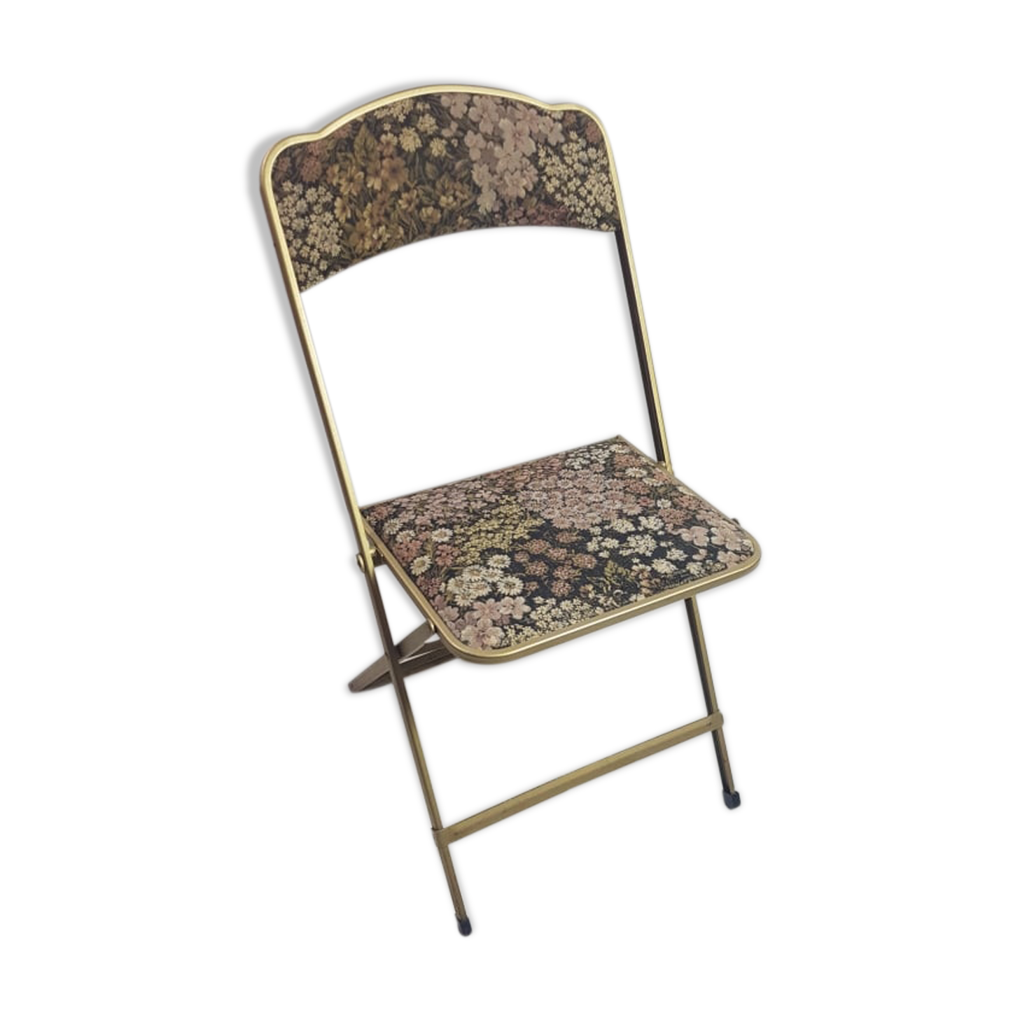Folding chair "opera" floral pattern