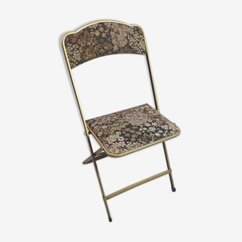 Folding chair "opera" floral pattern