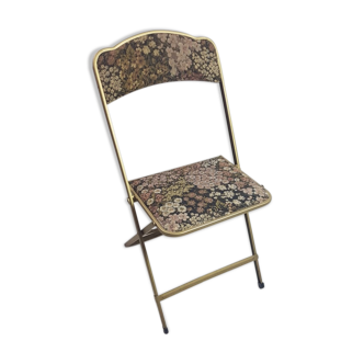 Folding chair "opera" floral pattern