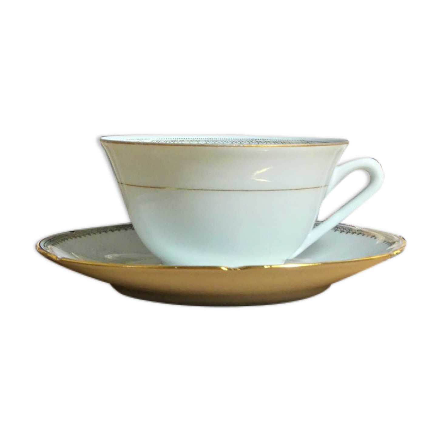 Tea or breakfast cup - antique porcelain