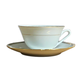 Tasse à thé ou à petit déjeuner - porcelaine ancienne