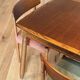 Vintage Scandinavian oak table "Mette"