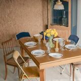 Solid oak table "Atlas"