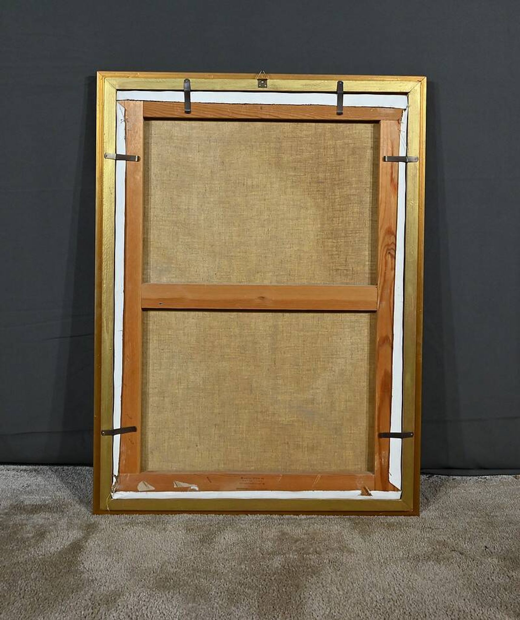 Important Oil on Canvas “La Tahitienne” signed Morillon – 1985