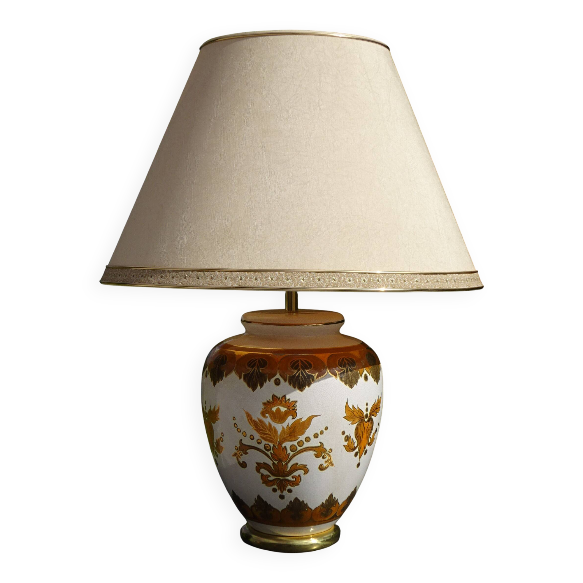 Grande lampe de salon Louis Drimmer