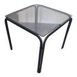 Black metal nesting coffee table