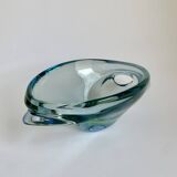 Mid-Century Czech Art Glass Bowl by Chribska, 1960s