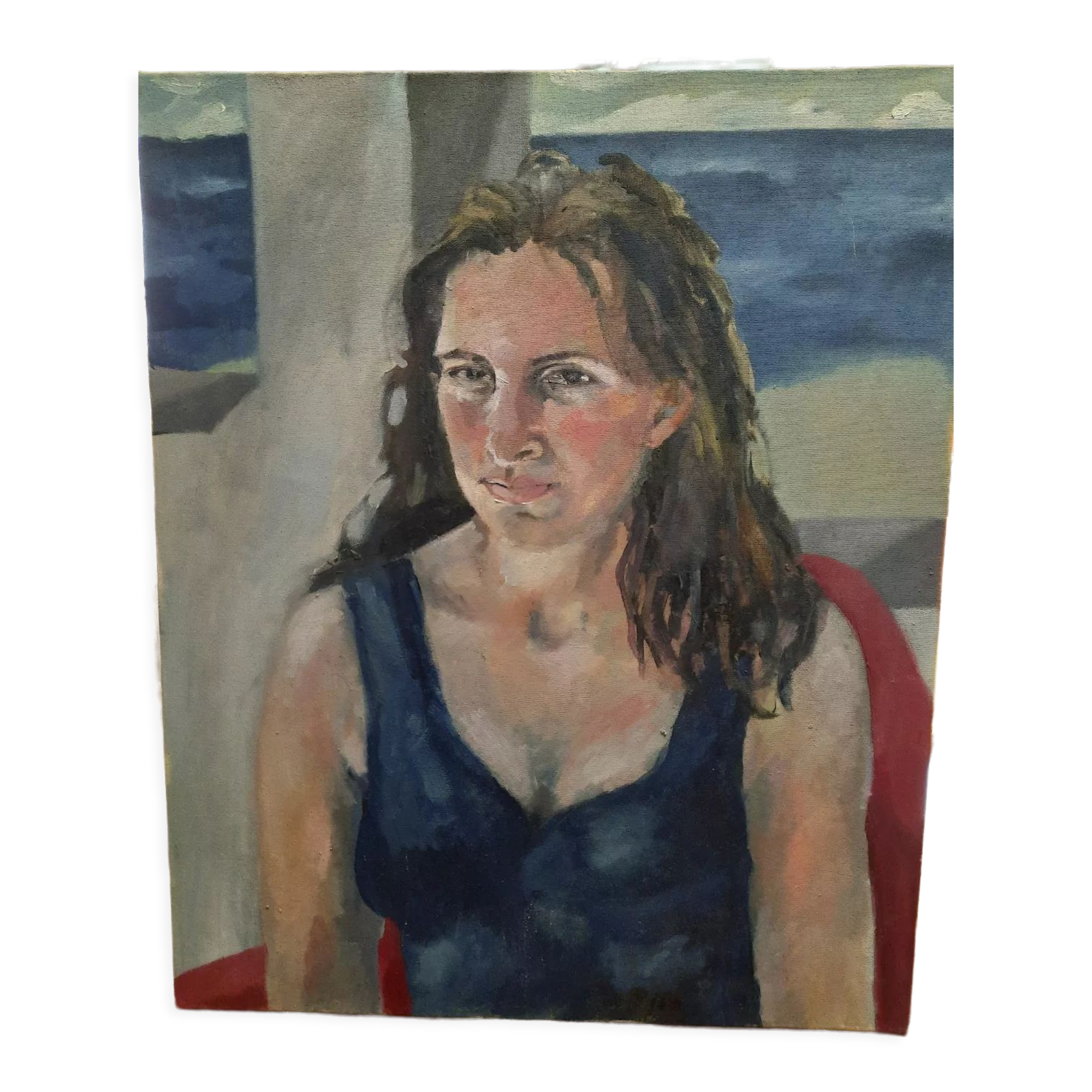 Portrait painting of a woman