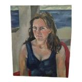 Portrait painting of a woman