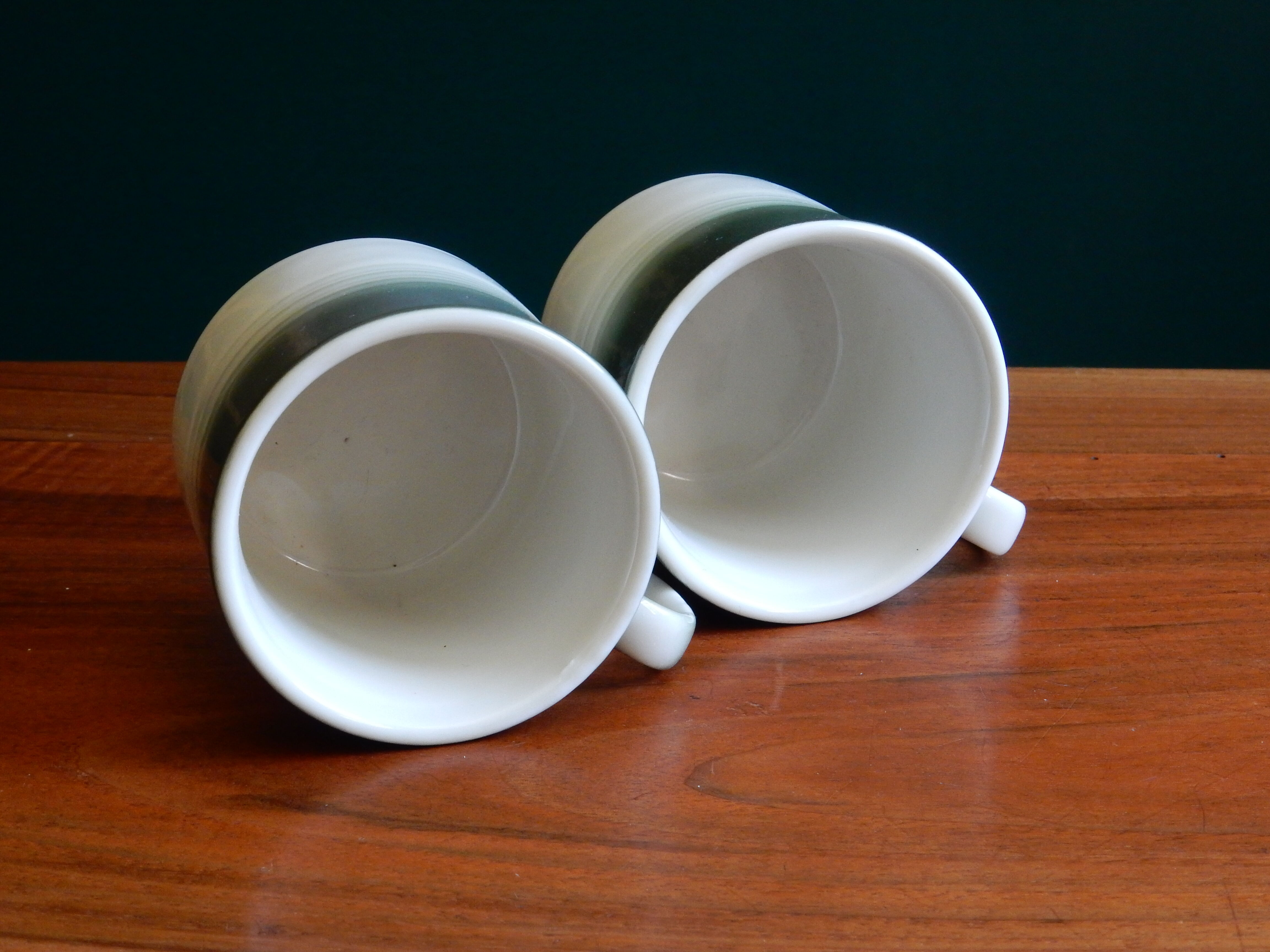 2 coffee cups SPM Walküre Porzellan Bayreuth